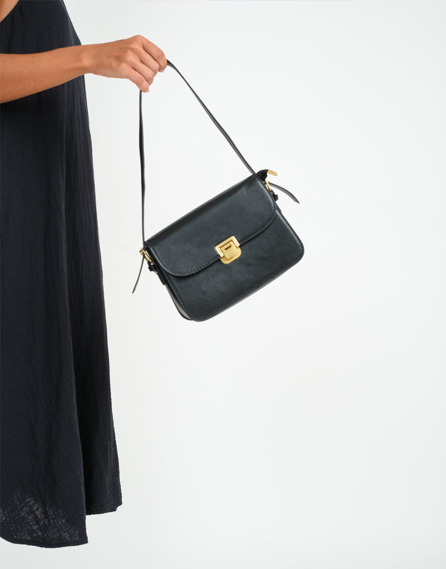 Square Satchel Bag