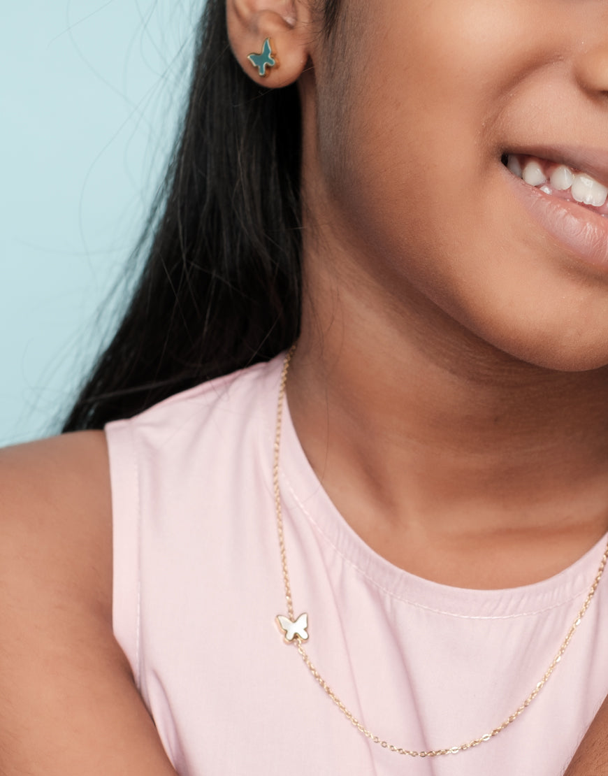 Fashion Butterfly Stud