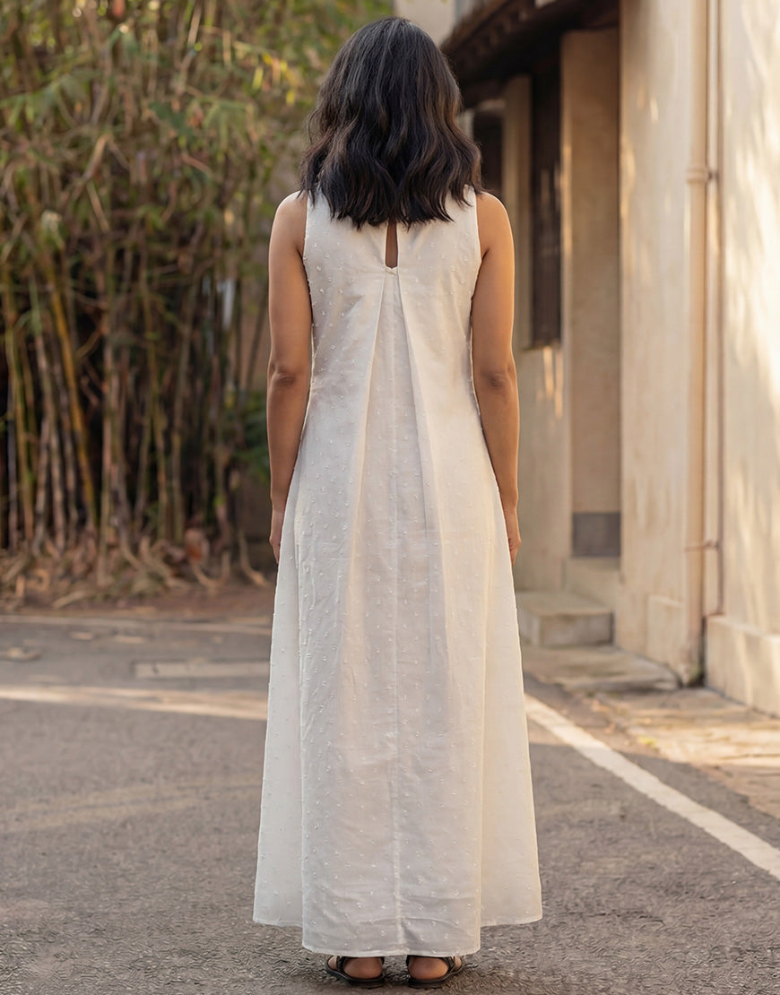 aurora casual dress AURORA STAR BLUE MAXI DRESS