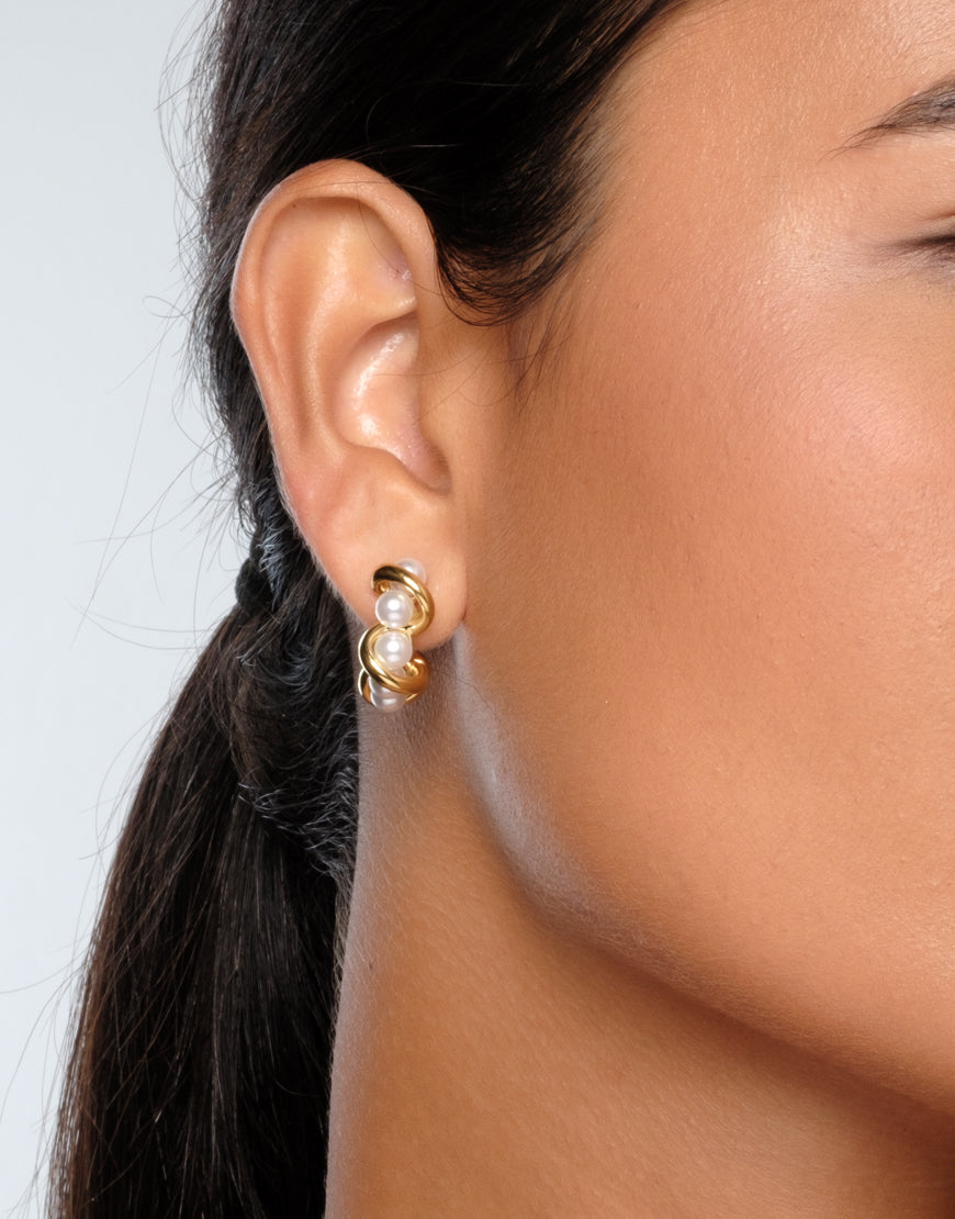 Pearl Drop Stud