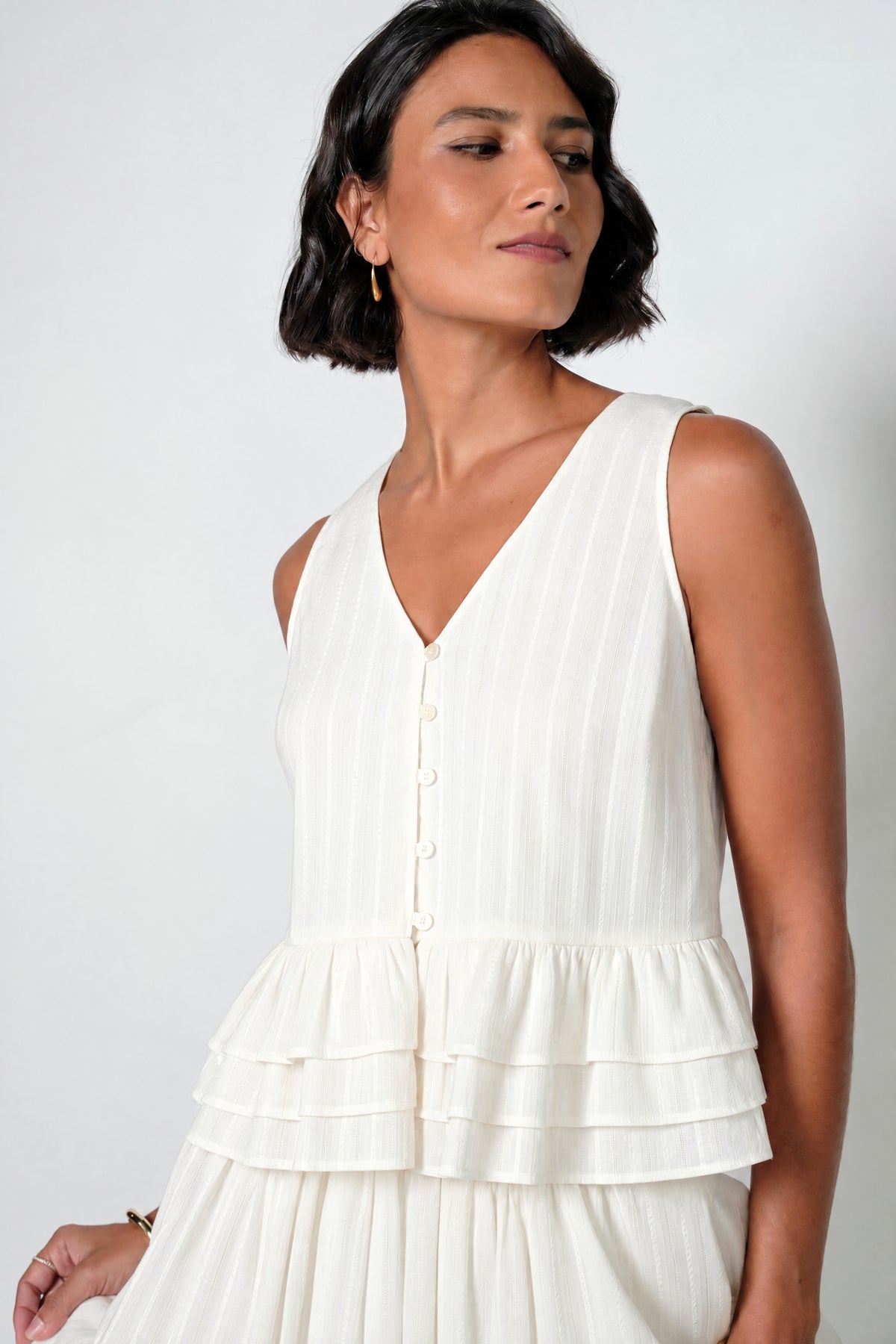Mary Sleeveless Casual Top