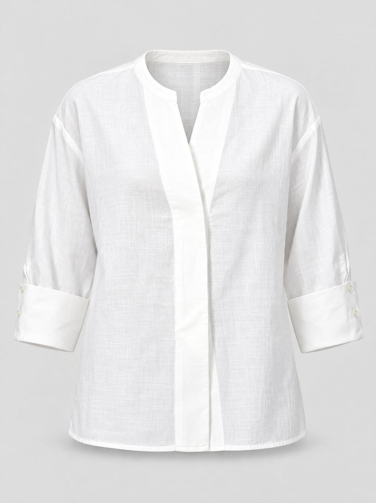 Cirrus Collared Long-Line Tunic
