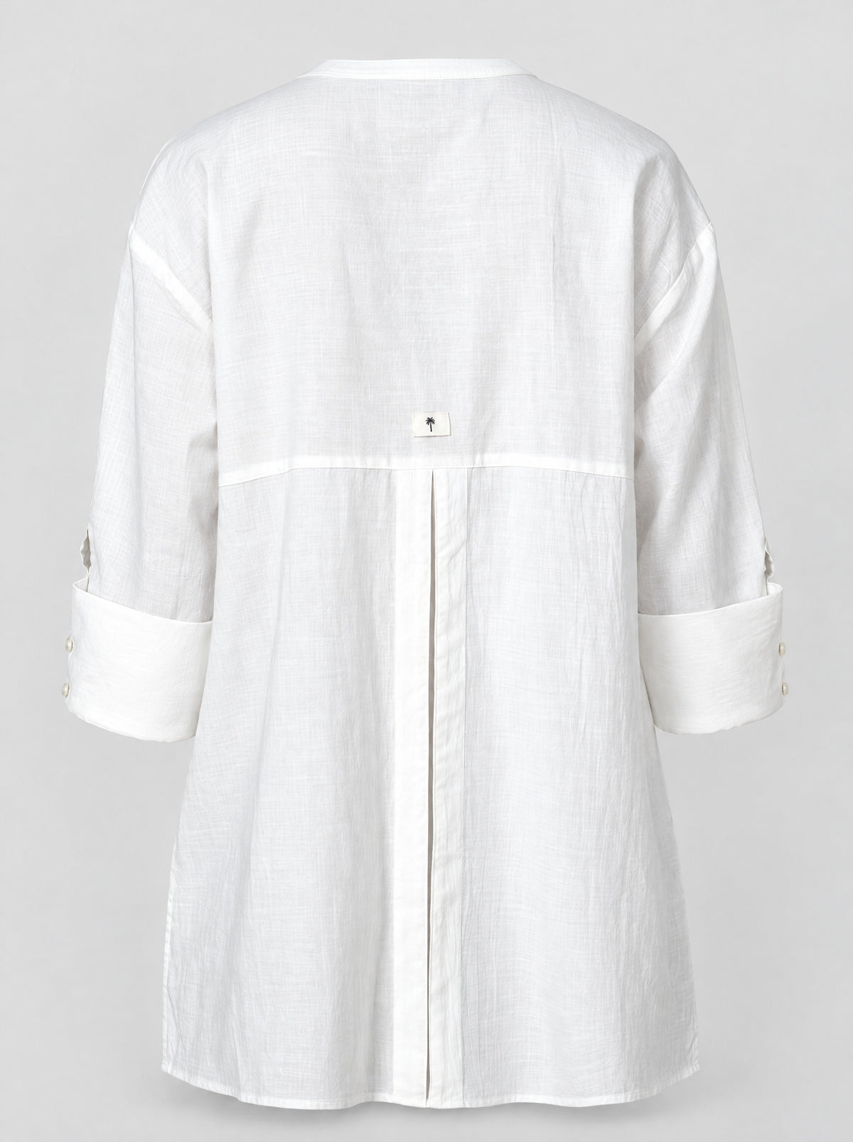 Cirrus Collared Long-Line Tunic