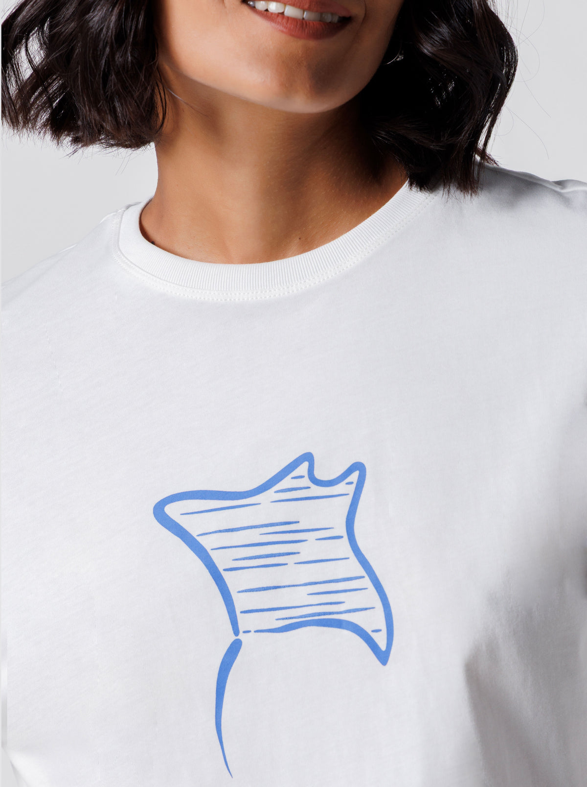 Blue String Tee