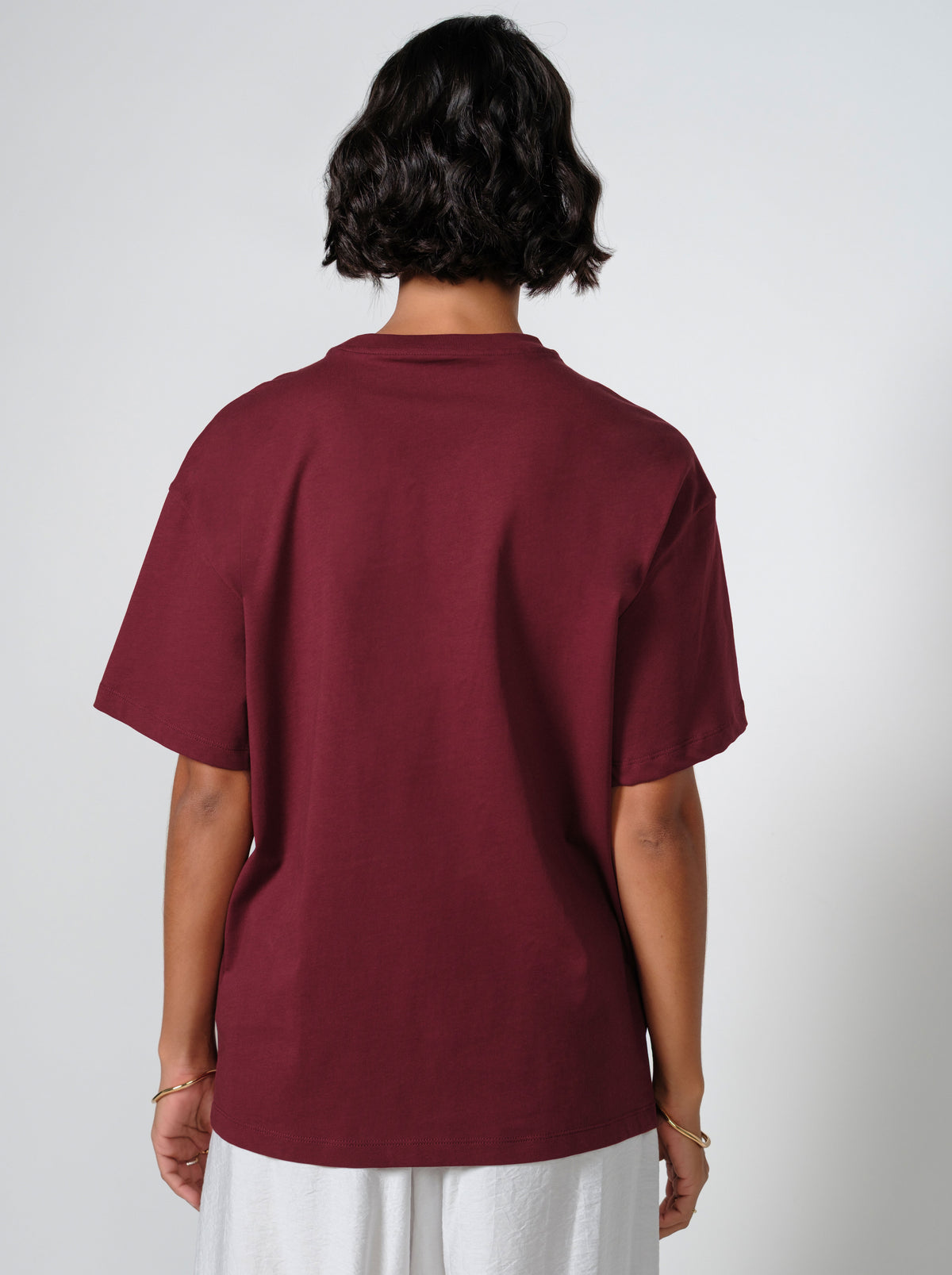The Carmine Ele Oversized Tee