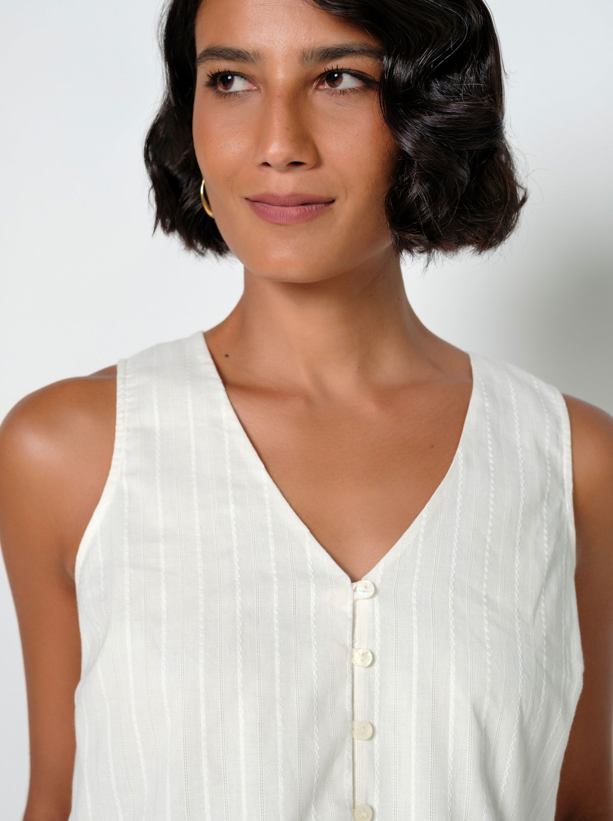 Mary Sleeveless Casual Top
