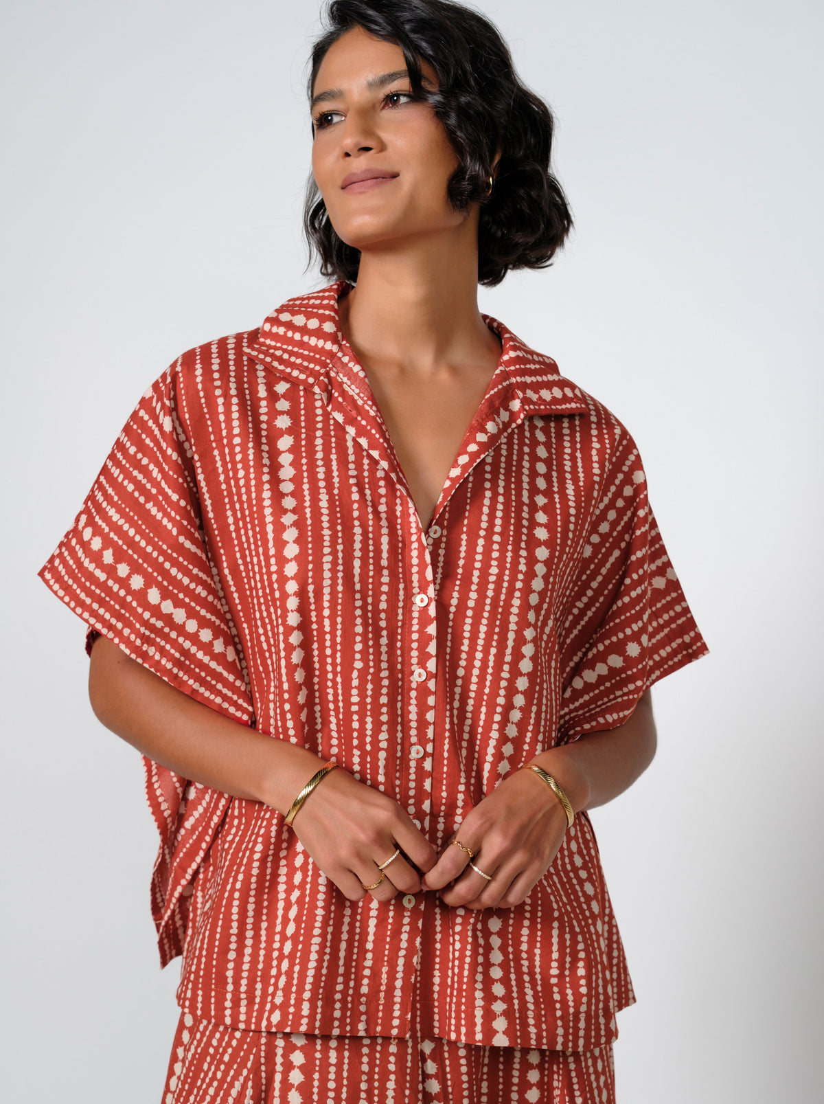 Zia Mahali Cotton Printed Shirt