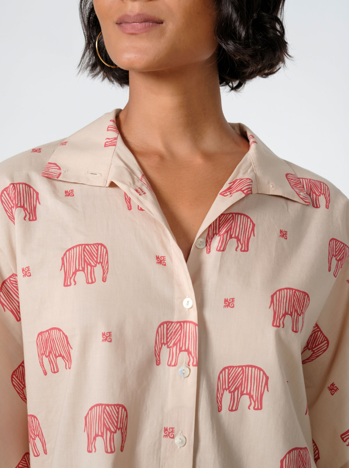 Zia Mahali Cotton Printed Shirt