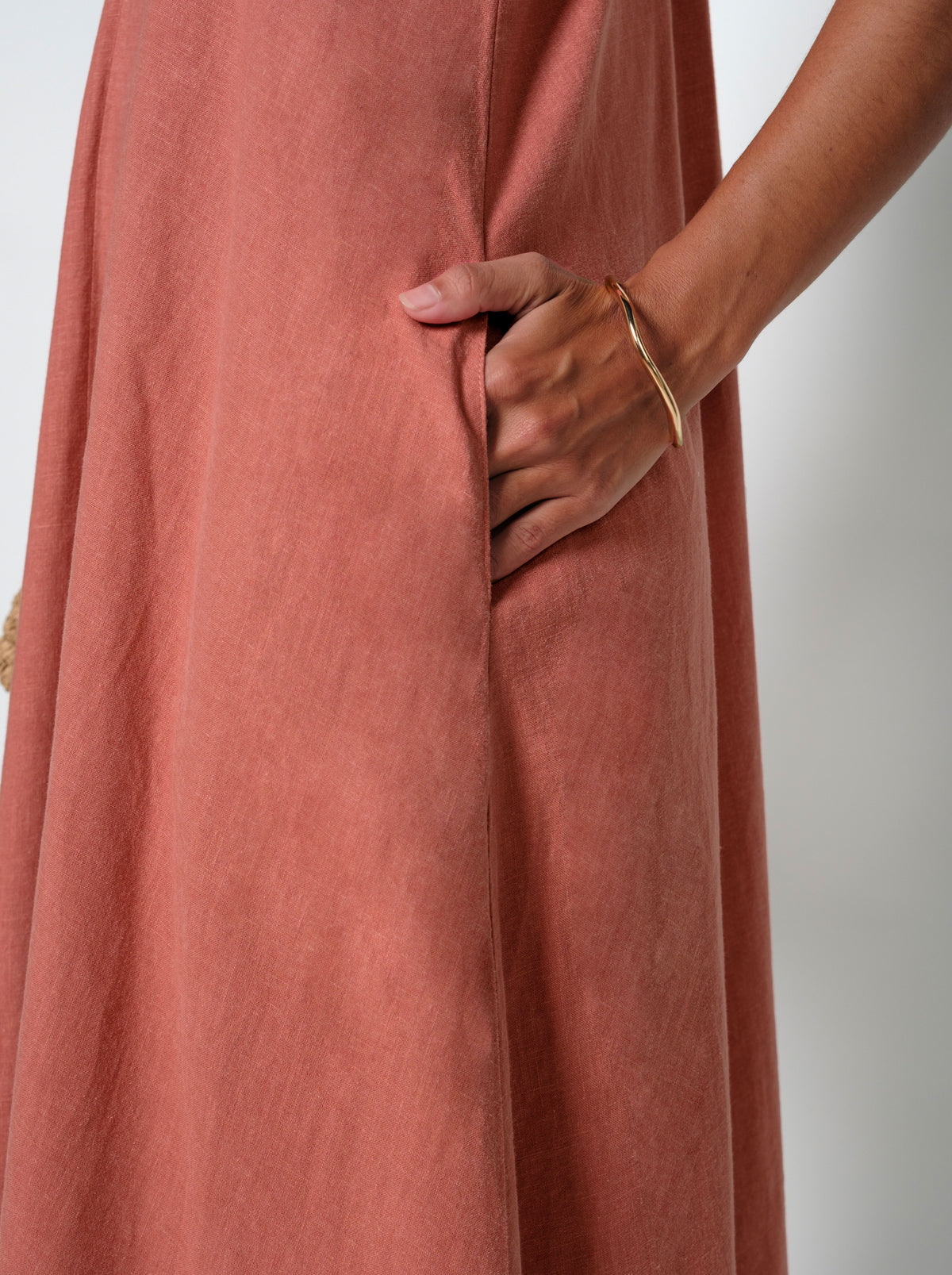 Serie Midi Linen Dress