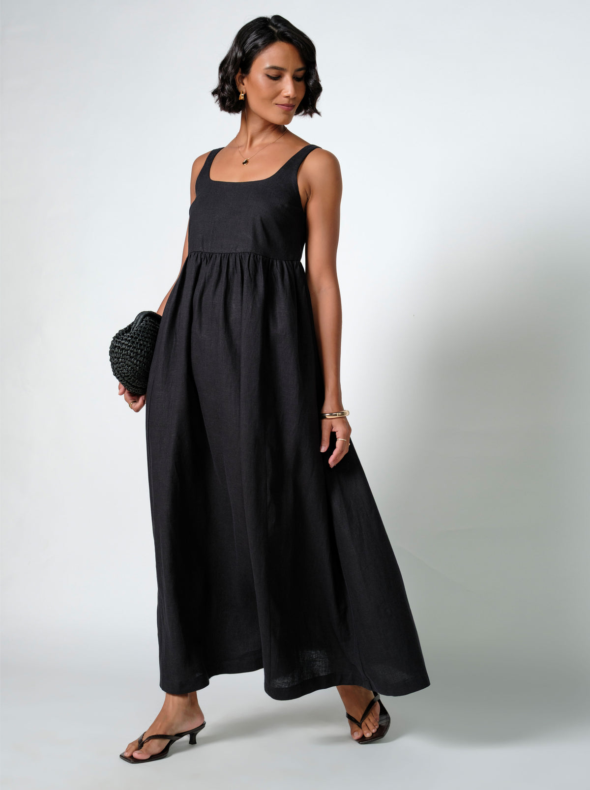 Sunday Linen Dress