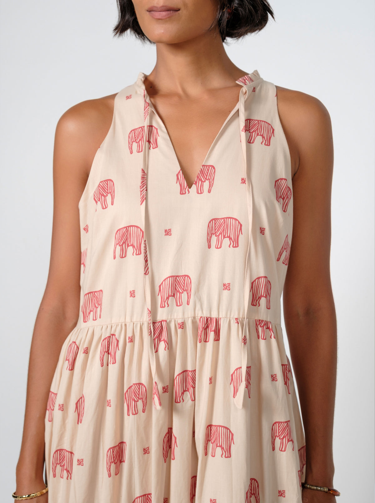 Anita Cotton Printed Maxi Dress