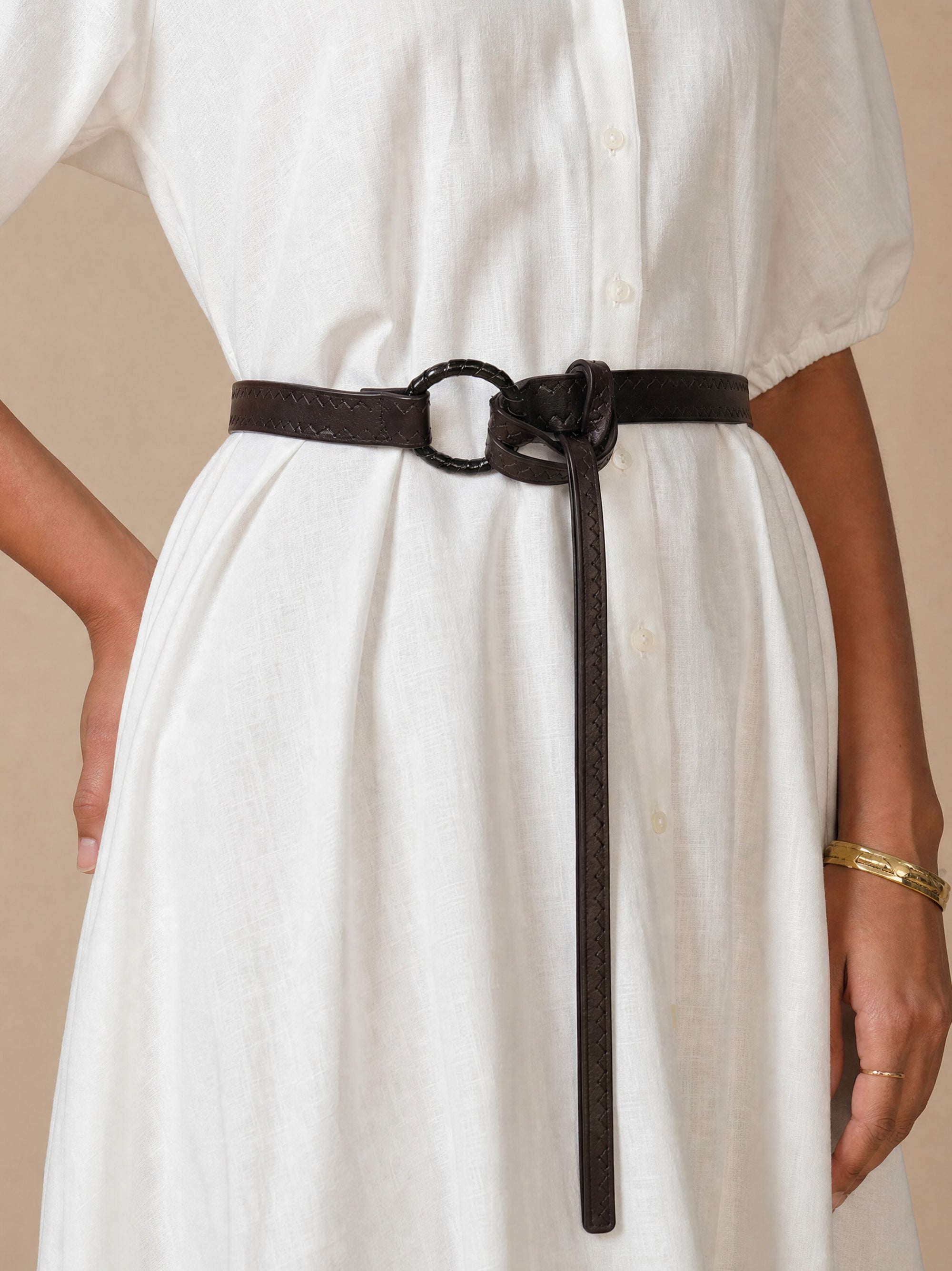 Ring Tie Belt