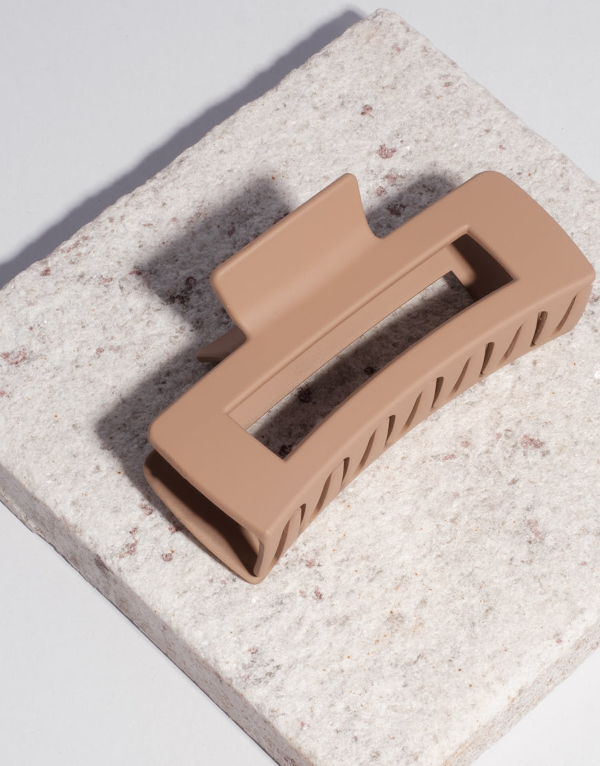 Large Rectangualr Hair Claw