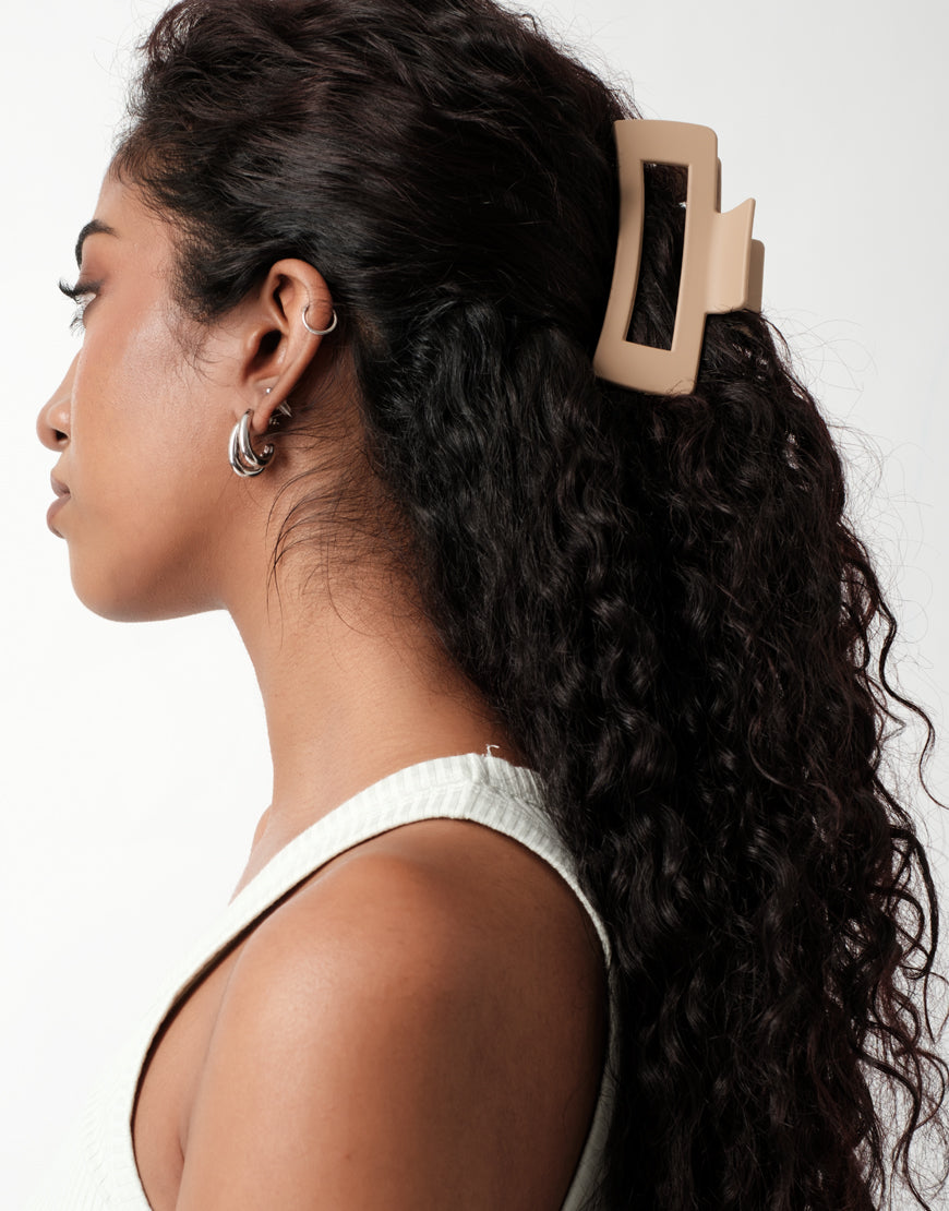 Large Rectangualr Hair Claw