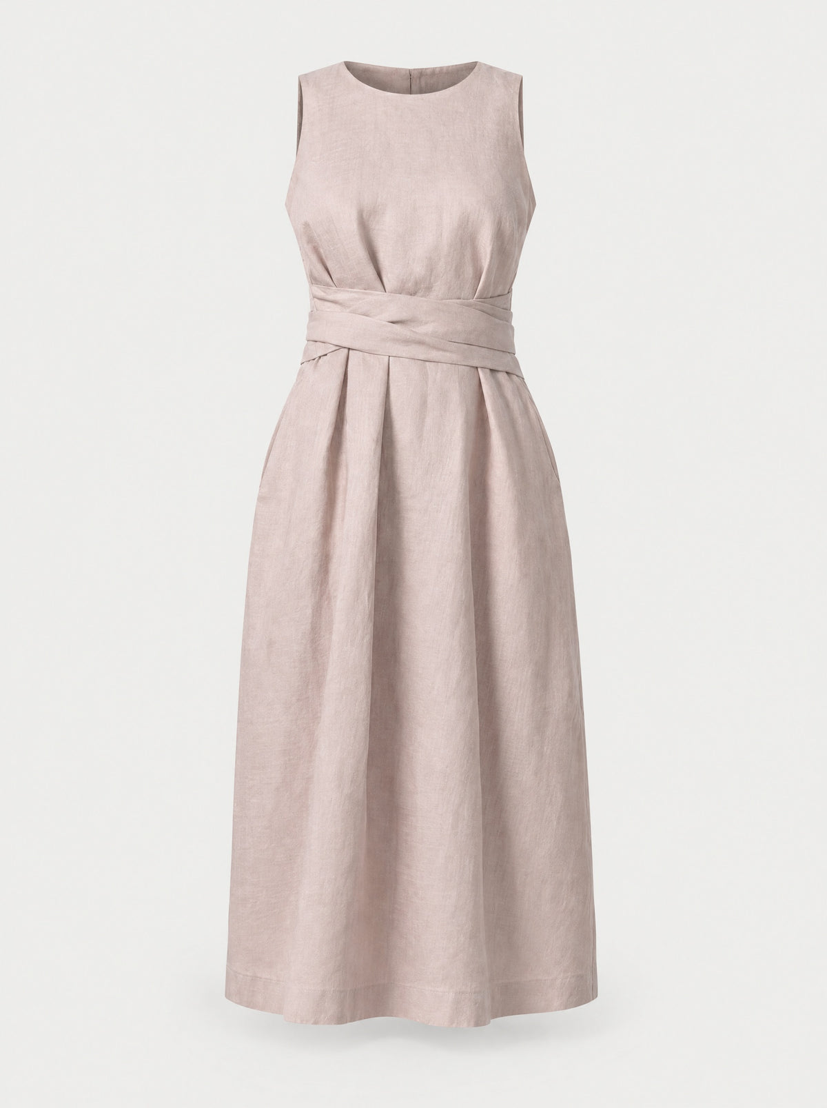 Eira Midi Linen Dress