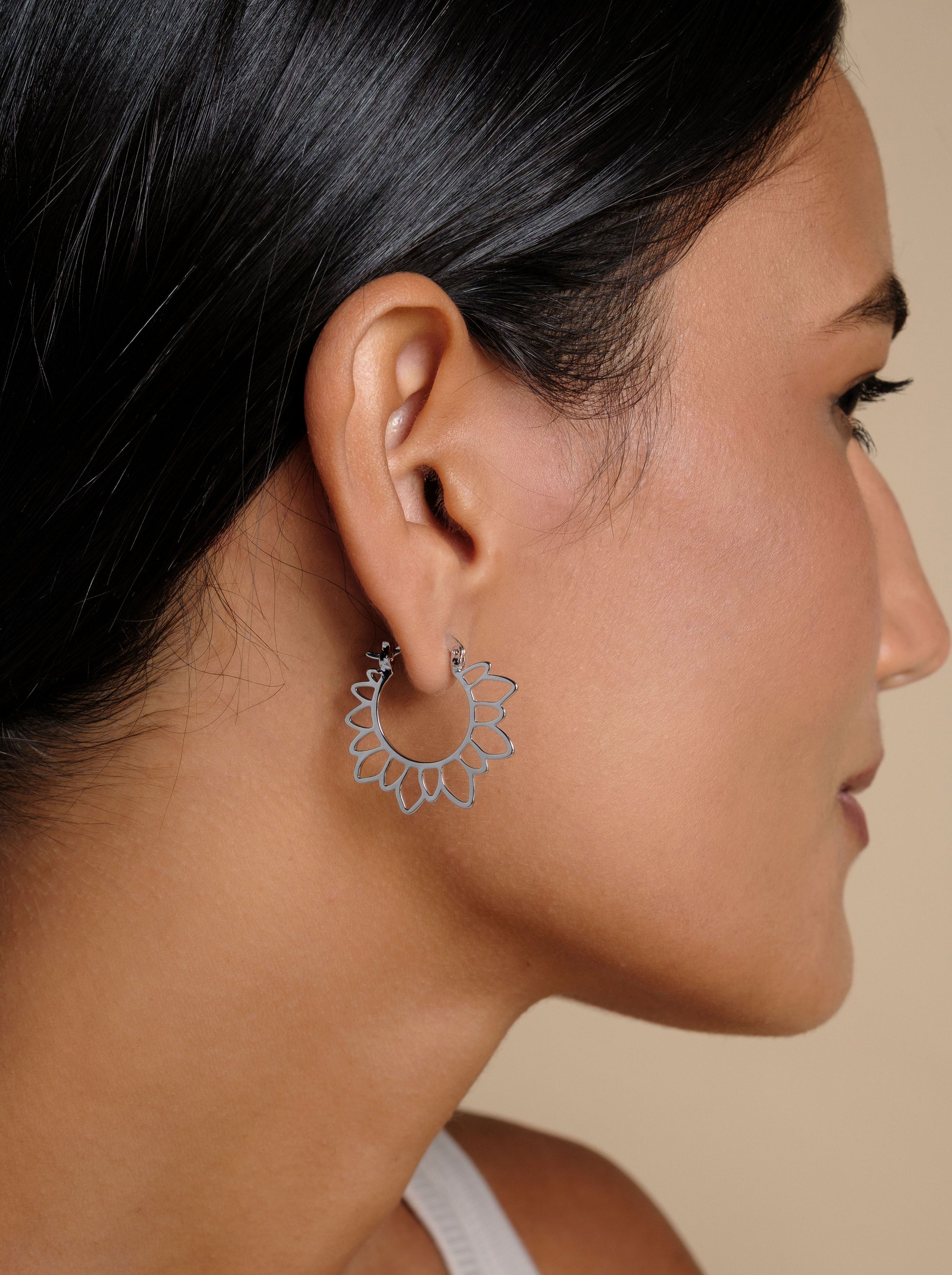 Filigree Design Hoop