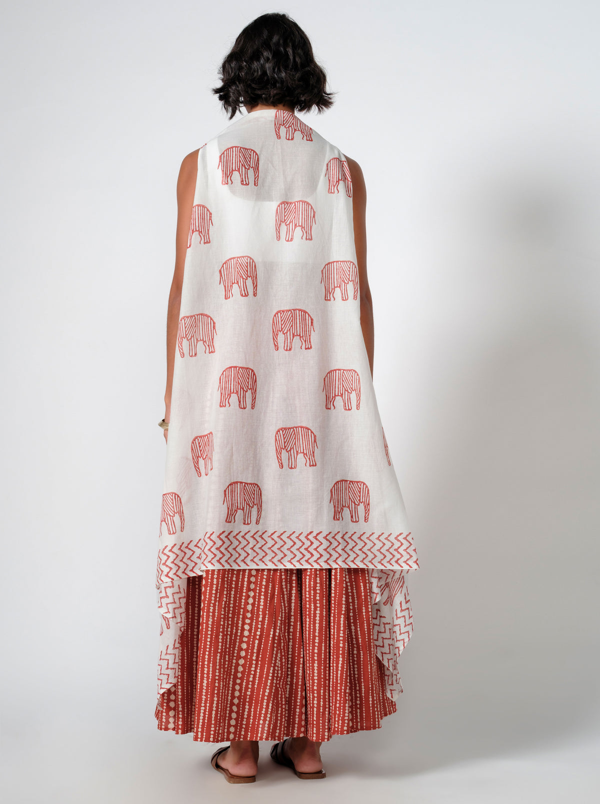 Mahali Block Print Cover Up