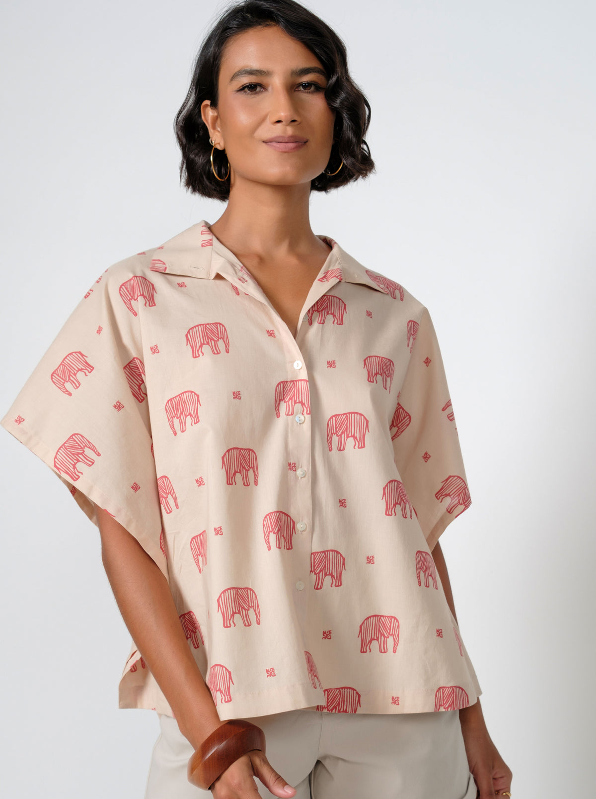 Zia Mahali Cotton Printed Shirt