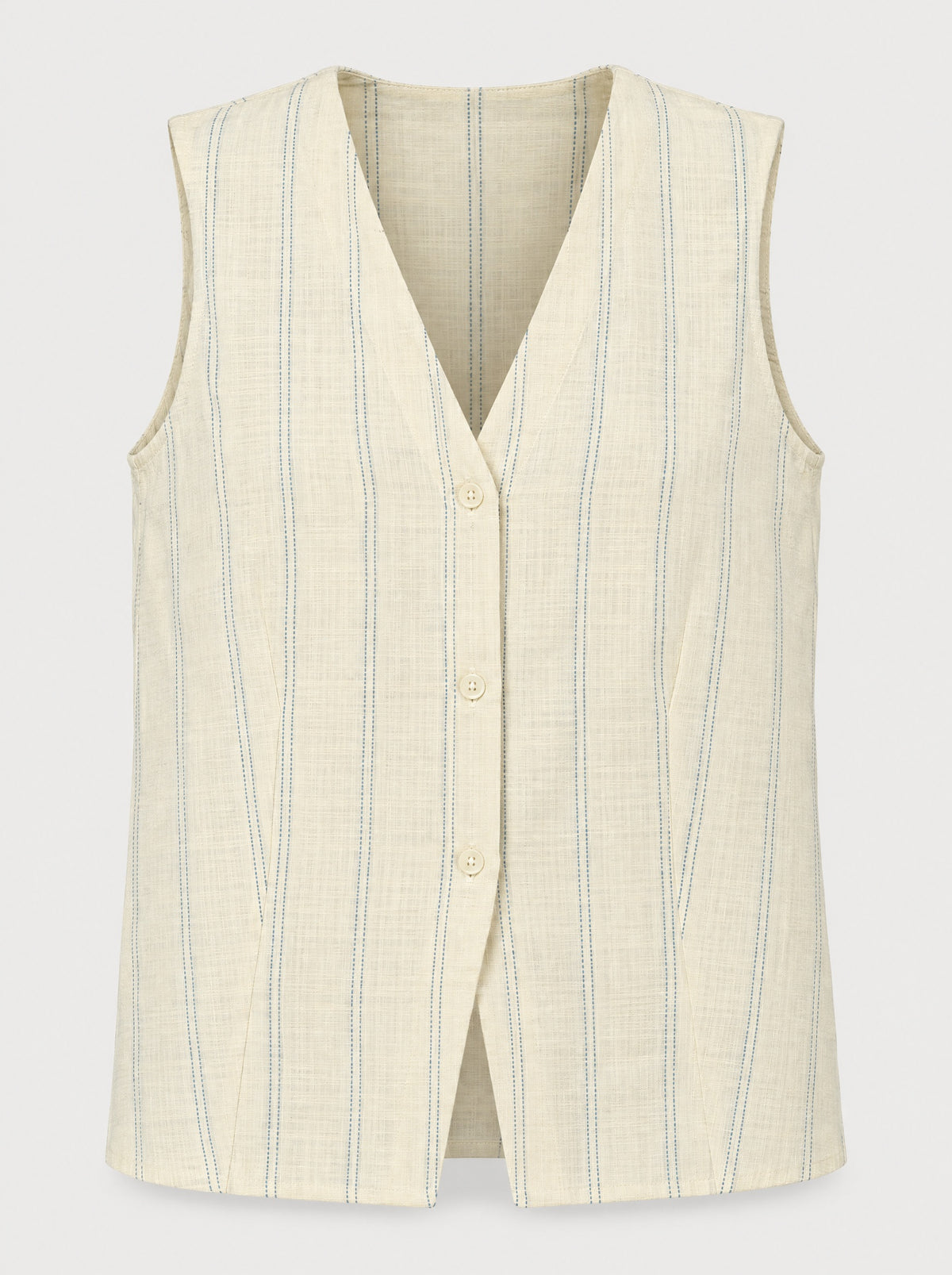 Noah Sleeveless Linen Top