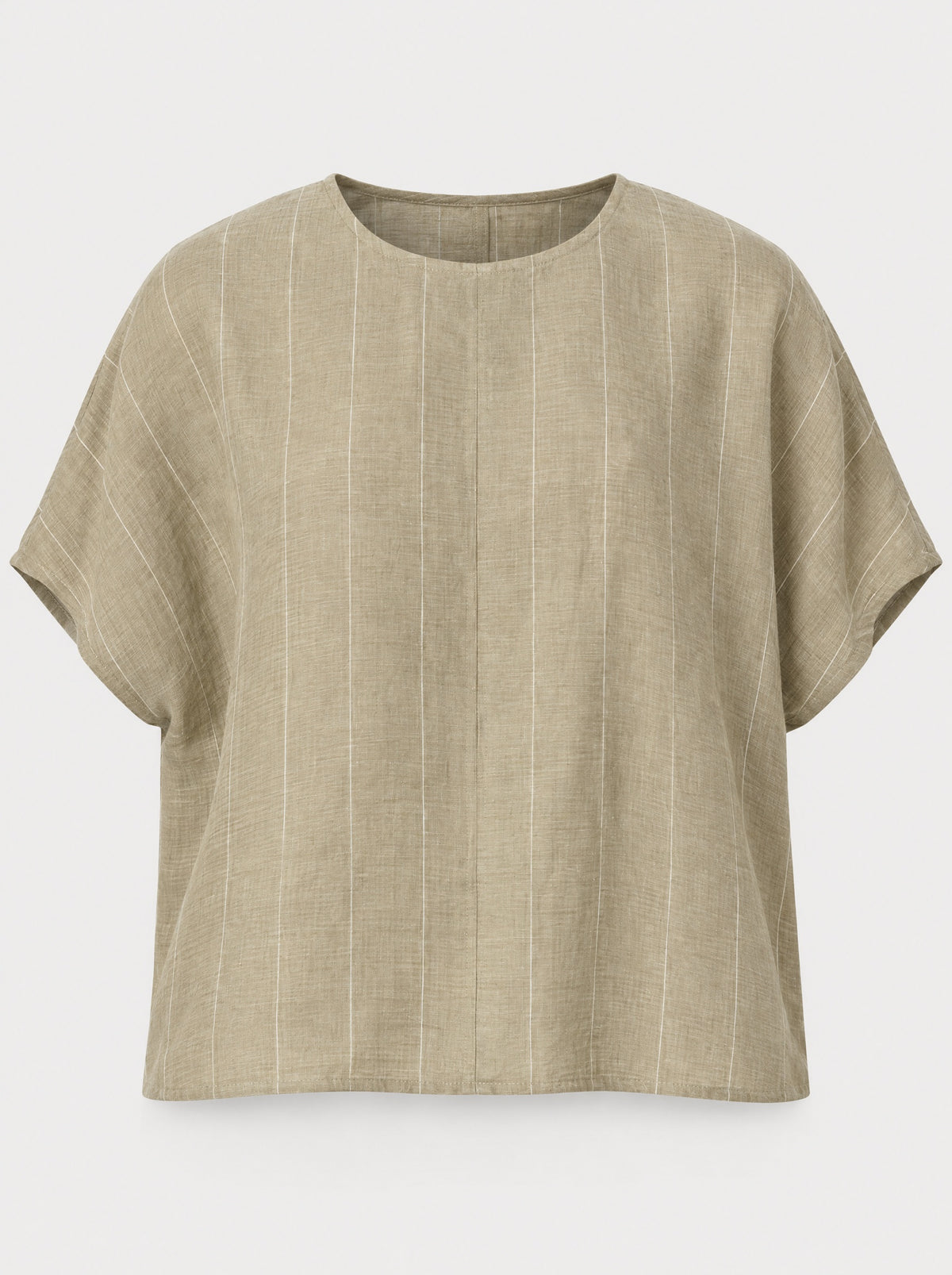 Brady Linen Short Sleeve Top